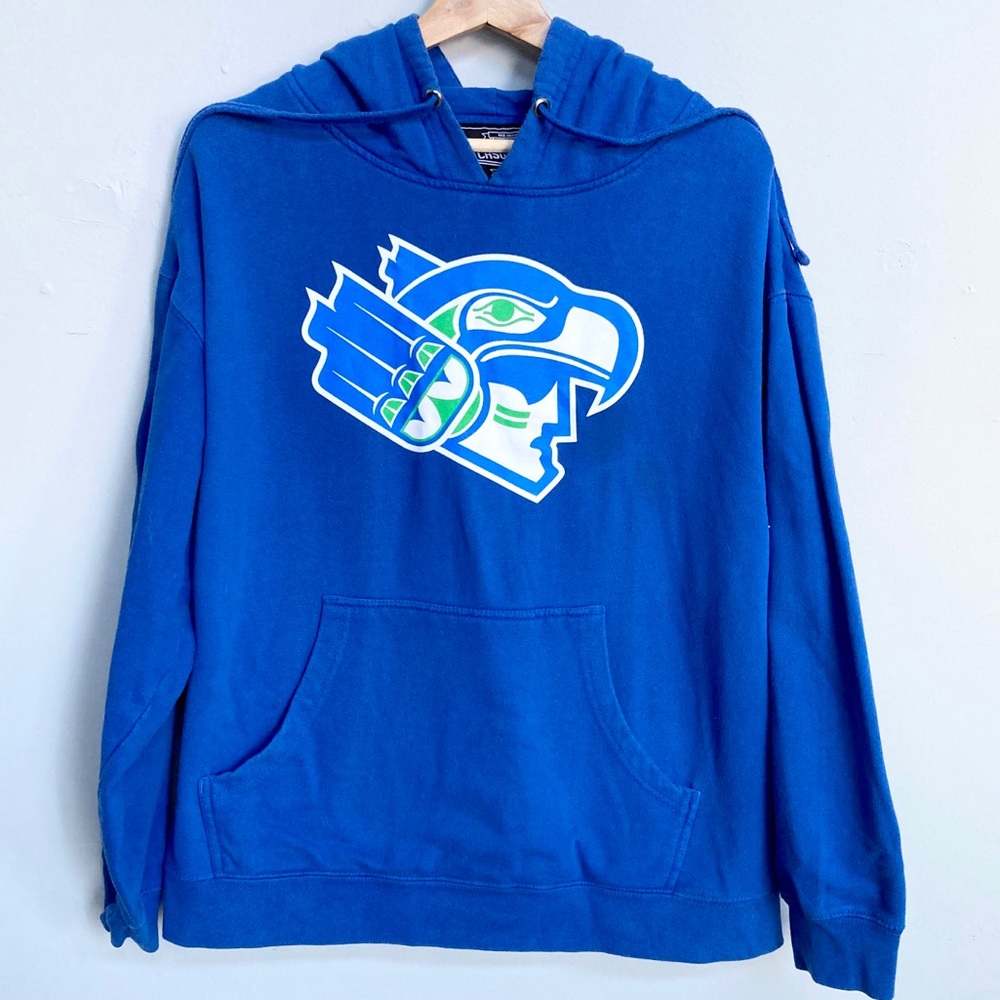 Tribal Seahawks L Blue Hoodie